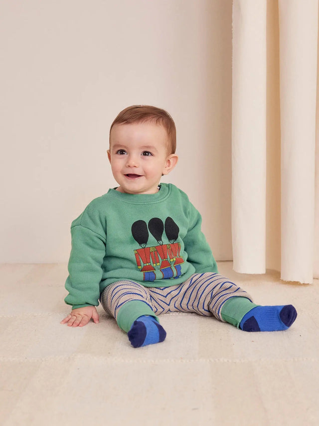 Baby Little Tin Soldiers sweatshirt | Bobo Choses - Bobo Choses - wonder & melon