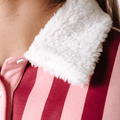 BASEBALL CONTRAST COLLAR SWEAT | Colourful rebel - Colourful Rebel - wonder & melon