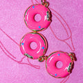 Bedel Donut Roze - Goud | 18K Gold Fille - wonder & melon - wonder & melon