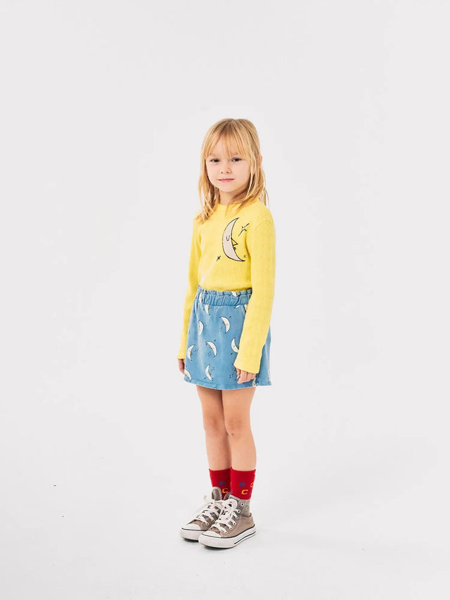 Beneath The Moon tight T-shirt | Bobo Choses - Bobo Choses - wonder & melon