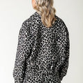 Bente Leopard Jacquard Jacket - Colourful Rebel - wonder & melon