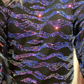 Blouse | All that glitter | Zwart - Multicolor - wonder & melon - wonder & melon