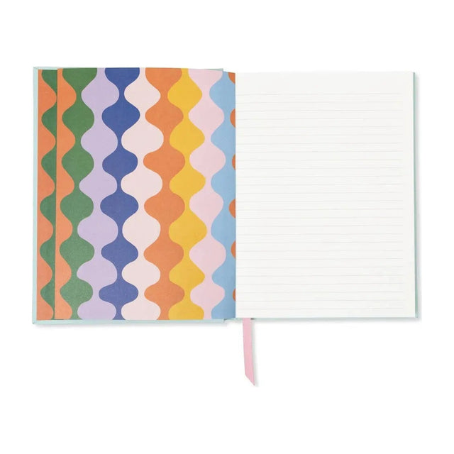 Paddywax A Dopo journal Blue Cheetahs sfeerbeeld