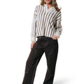 BOBBI STRIPE KNITTED LONGSLEEVE | Colourful rebel - Colourful Rebel - wonder & melon