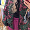 Bomber Jacket | Magenta Print - wonder & melon - wonder & melon