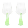 Brût Homeware | Wijnglas Claude set van 2 | Groen - Brût Homeware - wonder & melon