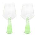 Brût Homeware Claude wijnglazen set van 2 in groen