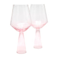 Brût Homeware Claude wijnglazen set van 2 in roze