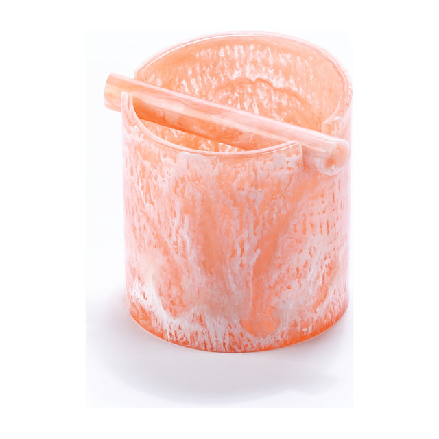 Brût Homeware knock box Pavone in zalmroze