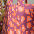 Canvas Tas Panter | Paars - wonder & melon - wonder & melon