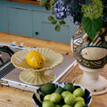 Ceramic Bowl on Base | Indigo | HKliving - HKliving - wonder & melon