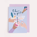 Cheers to You-kaart | Cocktail-verjaardagskaarten | Congrats Card - Sister Paper Co. - wonder & melon