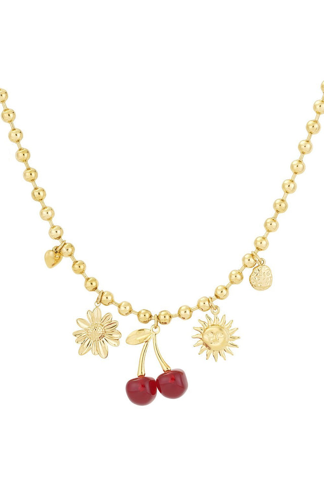 Cherry ketting - wonder & melon - wonder & melon