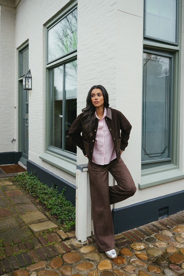 Claris broek | Dark Chocolate - Fluresk - wonder & melon