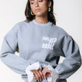 Colourful Rebel | grijze sweater met mouwtje - Colourful Rebel - wonder & melon