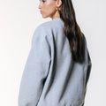 Colourful Rebel | grijze sweater met mouwtje - Colourful Rebel - wonder & melon