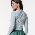 Colourful Rebel | Jessie stripe rib long sleeve top - Colourful Rebel - wonder & melon