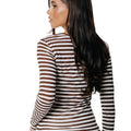 Colourful rebel | Juna Stripe Roundneck Top - Colourful Rebel - wonder & melon