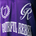 Colourful Rebel | Kanten football shirt | paars - Colourful Rebel - wonder & melon