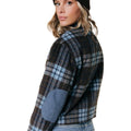 Colourful rebel | Malou Brushed Check Coach Jacket - Colourful Rebel - wonder & melon