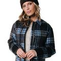 Colourful rebel | Malou Brushed Check Coach Jacket - Colourful Rebel - wonder & melon