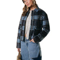 Colourful rebel | Malou Brushed Check Coach Jacket - Colourful Rebel - wonder & melon