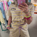 Colourful rebel | Paars\geel | Short - wonder & melon - wonder & melon