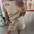 Colourful rebel | Paars\geel | Short - wonder & melon - wonder & melon