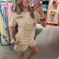 Colourful rebel | Paars\geel | Short - wonder & melon - wonder & melon