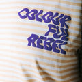 Colourful Rebel | Streep shirt | Geel/paars - Colourful Rebel - wonder & melon
