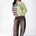 Colourful Rebel | Two striped longsleeve - Colourful Rebel - wonder & melon