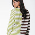 Colourful Rebel | Two striped longsleeve - Colourful Rebel - wonder & melon