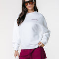 Colourful Rebel | Witte trui | Rood/roze backprint - Colourful Rebel - wonder & melon