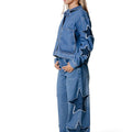Colourful rebel | Zadie star studded wide leg jeans - Colourful Rebel - wonder & melon