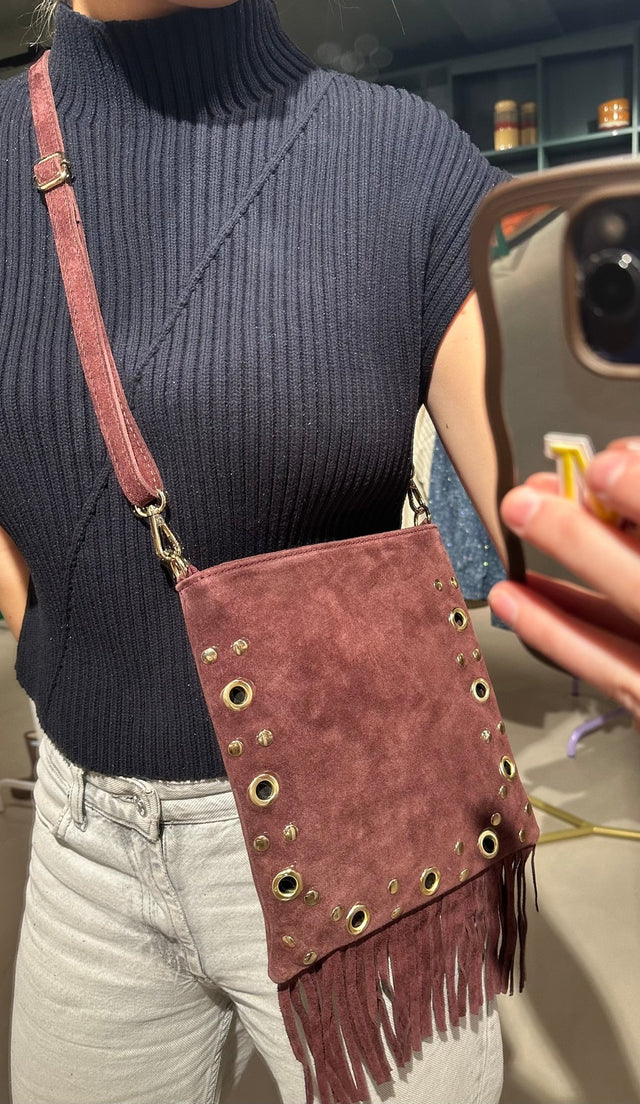 Crossbody Tas | Fran it out | Burgundy - wonder & melon - wonder & melon