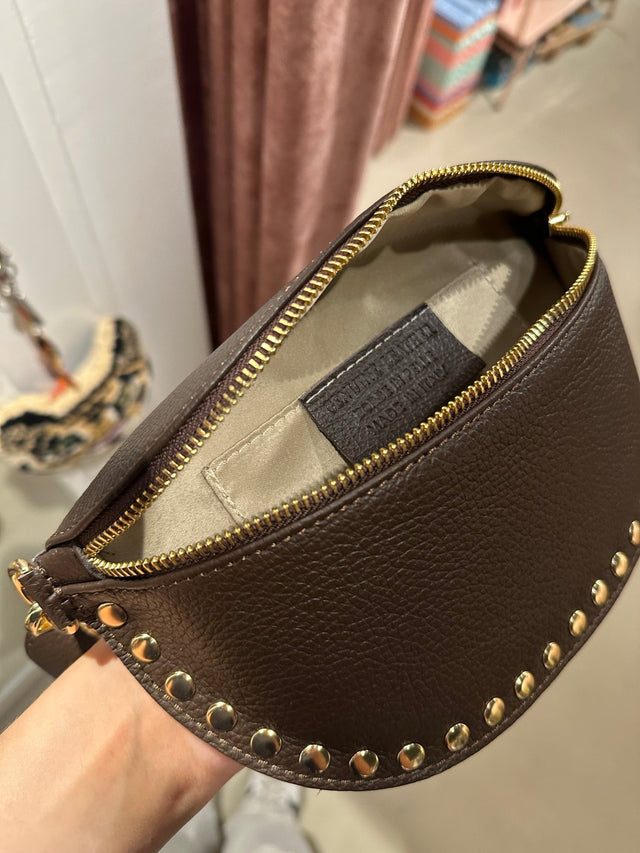 Crossbody Tas | Leer | Bruin - wonder & melon - wonder & melon