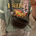 Crossbody Tas | Leer | donkerbruin - wonder & melon - wonder & melon