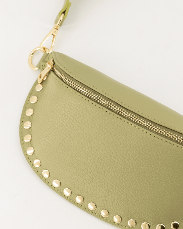 Crossbody Tas | Leer | Moss Green - wonder & melon - wonder & melon