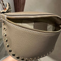 Crossbody Tas | Leer | Taupe - wonder & melon - wonder & melon