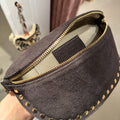 Crossbody Tas | Suede | Donkerbruin - wonder & melon - wonder & melon
