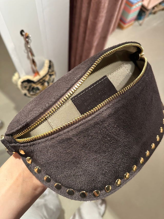 Crossbody Tas | Suede | Donkerbruin - wonder & melon - wonder & melon