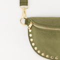 Crossbody Tas | Suede | Green - wonder & melon - wonder & melon