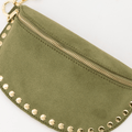 Crossbody Tas | Suede | Green - wonder & melon - wonder & melon