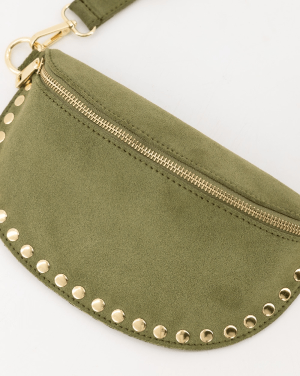 Crossbody Tas | Suede | Green - wonder & melon - wonder & melon