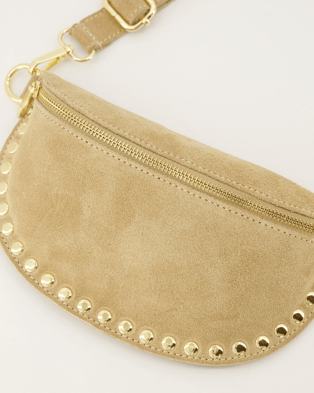 Crossbody Tas | Suede | Sand - wonder & melon - wonder & melon