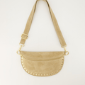 Crossbody Tas | Suede | Sand - wonder & melon - wonder & melon