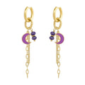 Earrings moonlight lover - wonder & melon - wonder & melon