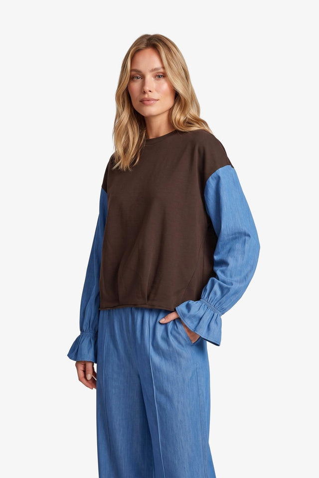 Eli sweater | Dark Chocolate - Fluresk - wonder & melon