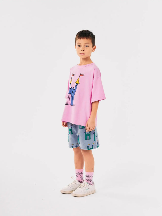 Faraway Castle short sleeve T-shirt | Bobo Choses - Bobo Choses - wonder & melon