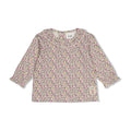 Feetje Longsleeve AOP Afternoon Tea Creme